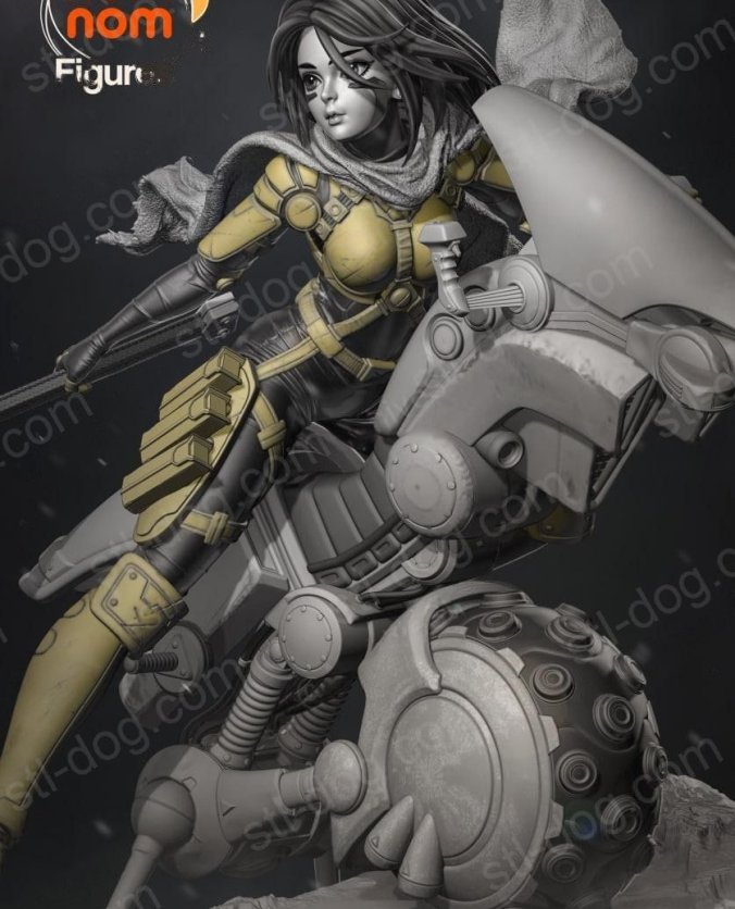 阿丽塔（Alita）3D打印图纸